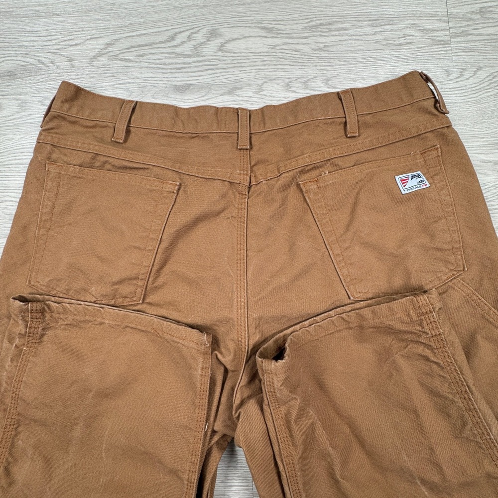 Tyndale Men's Work Pants Flame Resistant FR Navajo Carpenter Brown W40 L30 - Picture 10 of 10